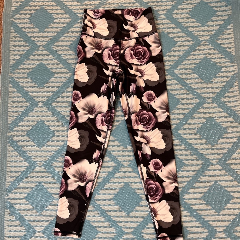 Floral leggings